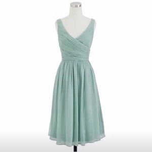 J.Crew silk chiffon Heidi dress